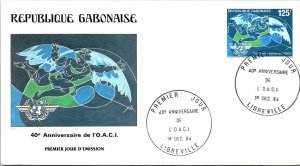 Gabon, Worldwide First Day Cover