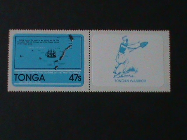 TONGA-1981-SC#499-175TH ANNIV: CAPTURE OF PORTAU PRINCE-MNH-VF-WITH TAP