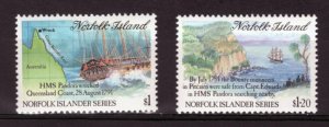 NORFOLK IS - 1991 History of Norfolk Island - The Unsuccessful Searcg of   M2622