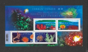 CANADA #1951b  CORALS MNH