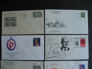 Canada 8 different LONPEX exhibition covers 1951-97 era check these out!