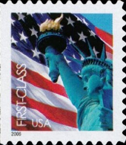 2006 39c Statue of Liberty & Flag, SA Scott 3972 Mint F/VF NH