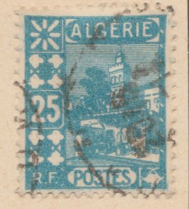FRENCH COLONY ALGERIA 1927-30 25c Used Stamp A29P25F33164-