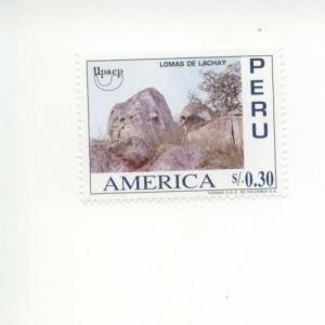 1996 Peru Rock Formation (Scott 1137)  MNH