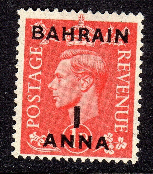 BAHRAIN--1948-49    SG 52    1a on 1d   mnh um