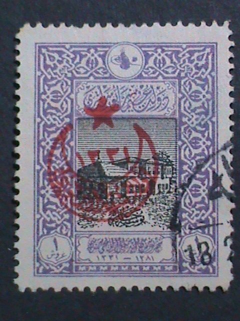 ​TURKEY-VERY OLD OTTOMAN EMPIRE USED- STAMP-VF-WE SHIP TO WORLD WIDE