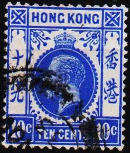 Hong Kong. 1912 10c S.G.124 Fine Used