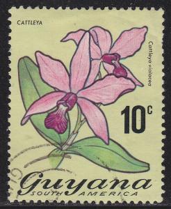 Guyana 138 Cattleya Blossoms 1972