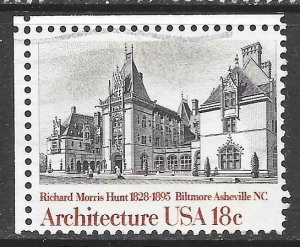 USA 1929: 18c Biltmore House by Richard Morris Hunt, used, VF