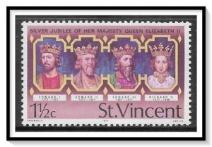 St Vincent #485 Kings & Queens MNH
