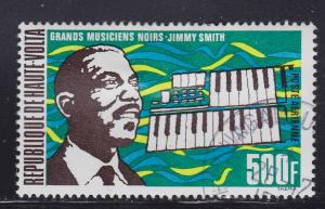 Burkina Faso C104 Jimmy Smith & Keyboard 1972