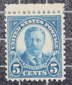 Scott 637 5 Cents Rosevelt Nice Stamp MNH SCV $3.00