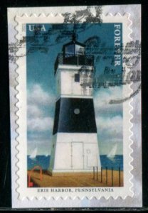 5623 (55c) Mid-Atlantic Lighthouses - Erie Harbor SA. used on paper