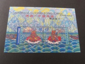 Australia Hong Kong join 2001 Sc 1978a MNH