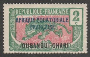 Ubangi-Shari #42 Mint Hinged Single Stamp