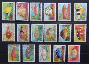 Cocos Keeling Islands 1979 Fish set to $2 MNH