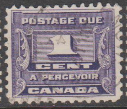 Canada Scott #J11 Postage Due Stamp - Used Single
