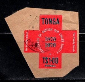 Tonga - #C82 Red Cross - Used