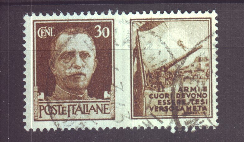 J22604 Jlstamps 1942 italy used #434 military