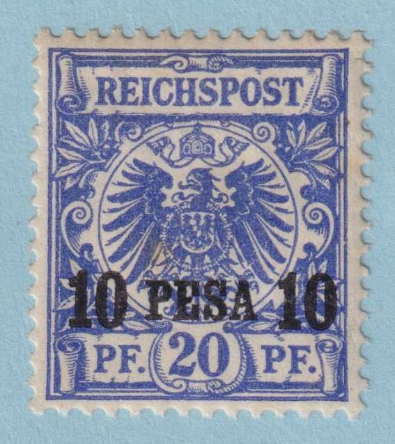 GERMAN EAST AFRICA 4  MINT HINGED OG * TONE SPOTS - VERY FINE! - GKM