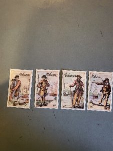 Stamps Bahamas Scott #625-8 never hinged