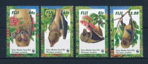 [53983] Fiji 1997 Wild animals Mammals WWF Bats MNH