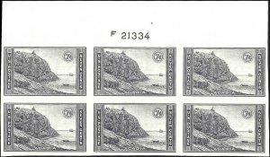 762  Mint,OG,NH... Plate Block of 6... SCV $30.00