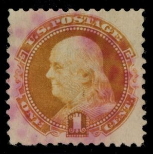 USA Scott# 112 USED Magenta Fancy Cancel (55202)