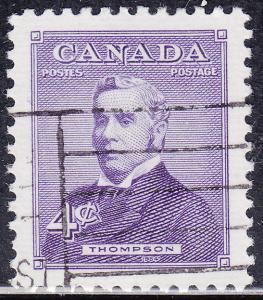 Canada 349 Sir John Thompson 4¢ 1954