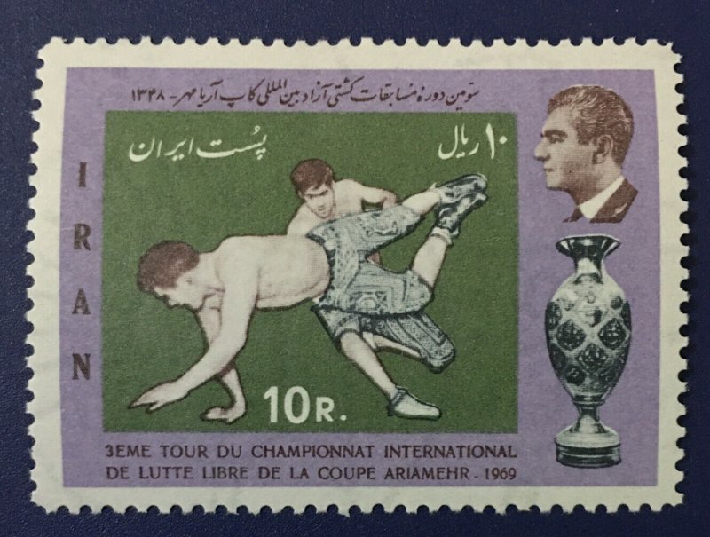 Middle East,worldwide,old Stamps,wrestling,sports,Olympic,
