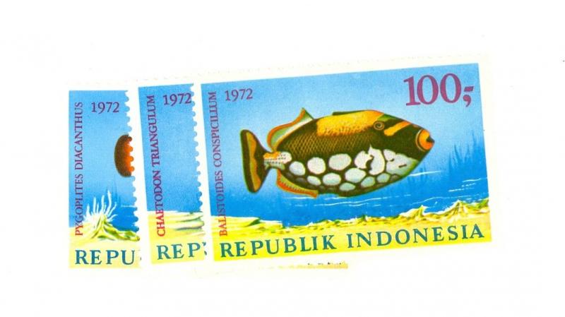 Indonesia Scott 834-836 NH    [ID#428331]