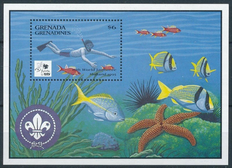 [109045] Grenada Grenadines 1995 Marine life World Jamboree Holland