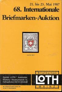 68. Loth-Briefmarken-Auktion: Internationale Briefmarkena...