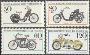Germany, Berlin 1983, Motor cycles 4v, MNH