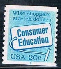 USA 2005, 20c Consumer Education, PN single, #3, MNH, VF