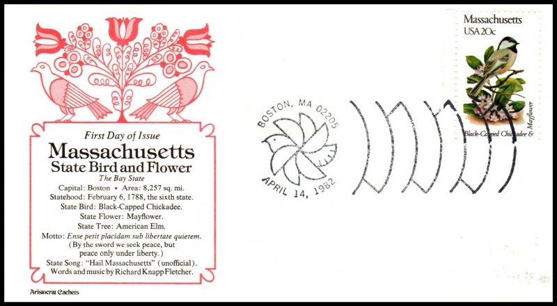 US 1953-2002 Birds and Flowers Aristocrats Set of Fifty U/A FDCs