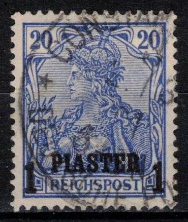 Germany - Offices in Turkey - Scott 15 w/ Circular Cancel
