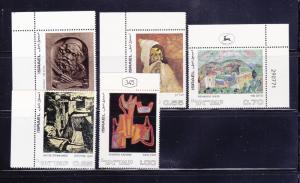 Israel 479-483 Set MNH Art (C)
