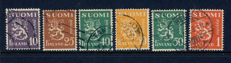 Finland 159 161-164 166 Used