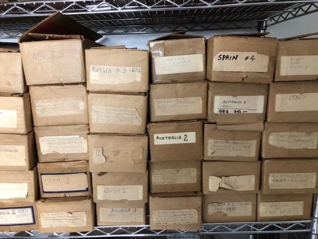 WW, BRITISH COLONIES, 81 Long Boxes Enormous Accumulation of Stamps, 300k +