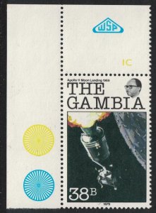 Gambia Apollo 11 in Moon orbit - Moon Landing Corner 1979 MNH SG#425