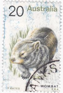 Australia -1974 Animals Wombat 20c  used 