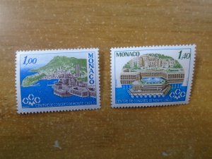 Monaco  #   1107-08   MNH