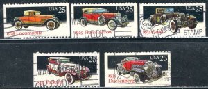 U.S.A.; 1988; Sc. # 2381-2385;  Used Cpl. Set