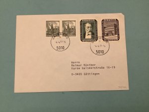 Austria 1977 to Gottingen  Stamps Cover R41640