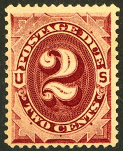 U.S. #J16 MINT OG NH