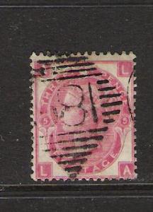 GREAT BRITAIN 49 VFU W25 PLATE 5 CV$45 Q315