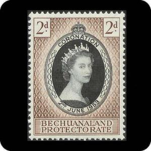 Bechuanaland - Scott # 153 - MH