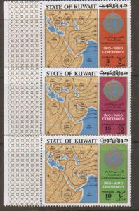 Kuwait #577-9 MNH