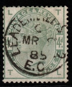 GB SG192 1883 4d DULL GREEN FINE USED 